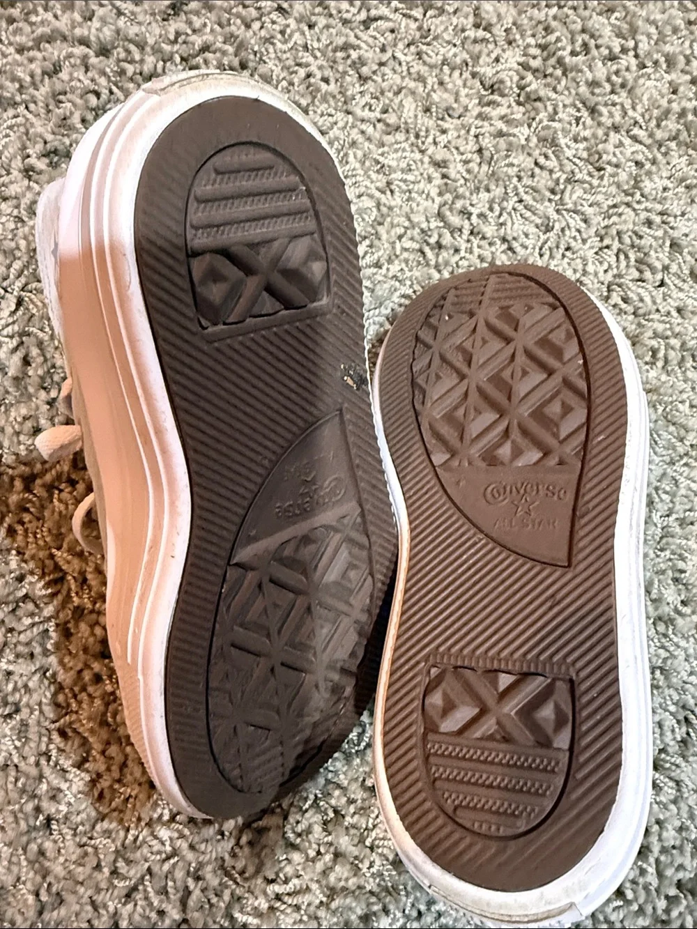 Light Blue High-Top Platform Canvas Sneakers - Girls (1)